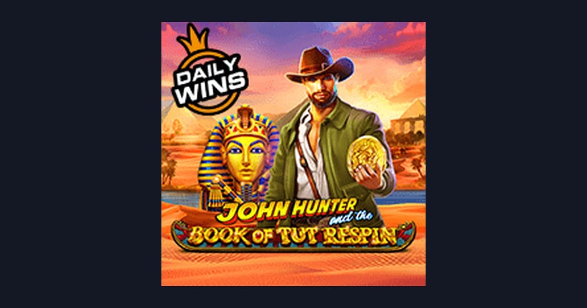 Raih Bonus New Member dan Menangkan John Hunter and the Book of Tut Respin